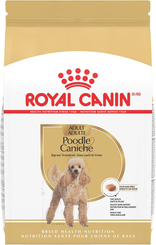 Royal Canin Breed Health Nutrition Poodle Adult Dry Dog Food, 2.5 lb Bag