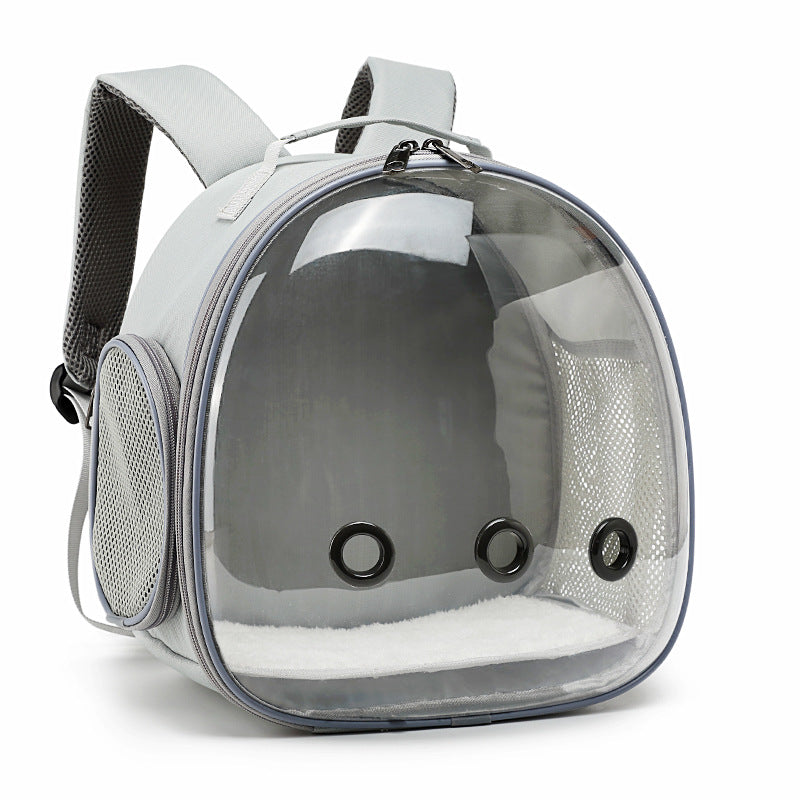 Pet Backpack Hamster Carrier Transparent Small Animal Carrier