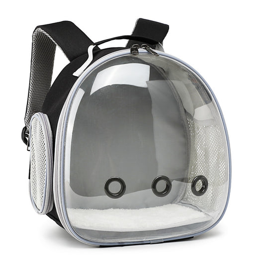 Pet Backpack Hamster Carrier Transparent Small Animal Carrier