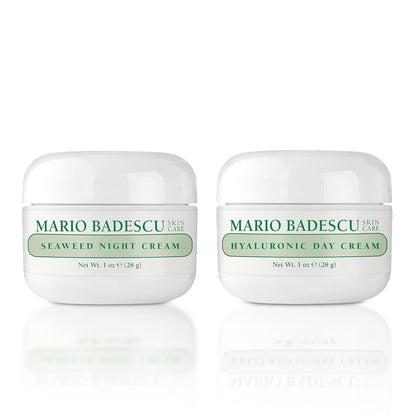 Mario Badescu Seaweed Night Cream for Women Anti Aging Oil-Free Moisturizer with Collagen & Sodium Hyaluronate, Ideal for Combination